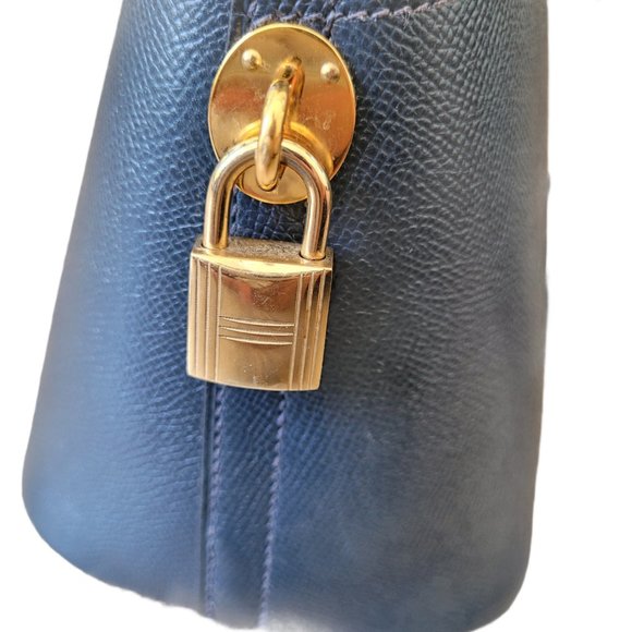 Hermes Bolide 31 2-Way Bag Navy - Picture 8 of 11